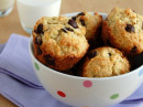 Muffins de Banana, Coco e Chocolate