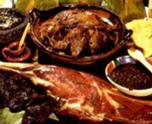 Barbacoa Hidalguense (Carneiro à moda de Hidalgo)