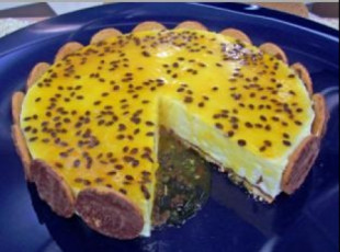 Torta Holandesa de Maracujá