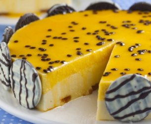 Torta Holandesa de Maracujá