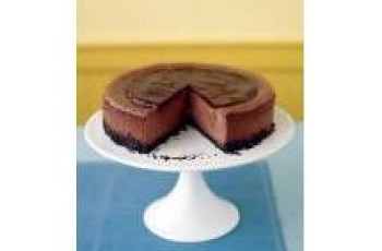 Cheesecake de Chocolate Triplo