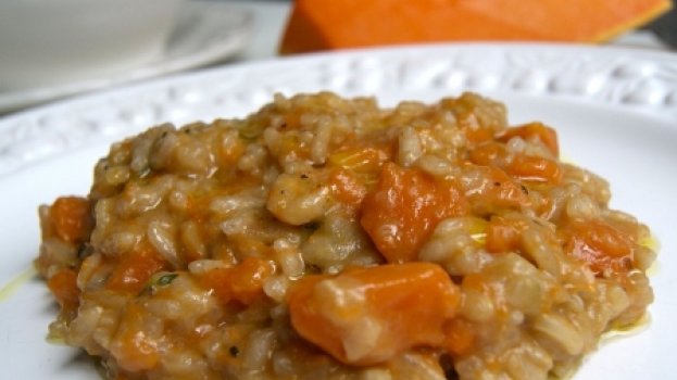 risoto de abóbora e carne seca/cybercook