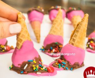 Cake Pop Sorvete Derretido