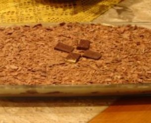 Torta de Bis com Mousse
