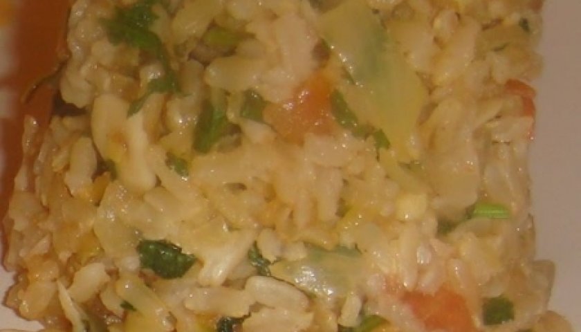 Arroz com amêndoas