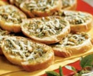 Bruschettas ao Manjericão