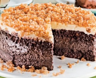 Bolo Gelado Três Chocolates