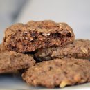 Cookies de Chocolate com Granola e Castanha