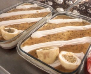 Delicioso mousse de maracuja