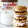 Sanduíche Cookies de Nutella