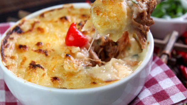 Escondidinho de Costela de Boi Escondidinho de Costela de Boi