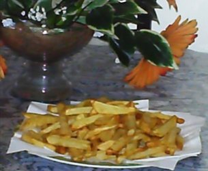 Batata Frita Sequinha