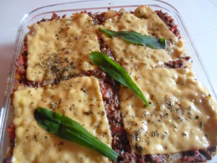 Macarrão de Forno com Carne Moída