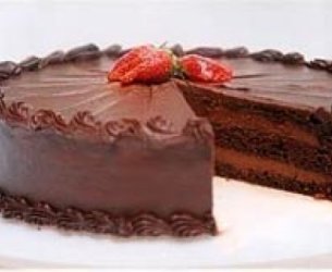 Bolo de Chocolate com Cobertura Especial