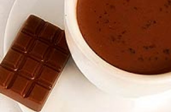 Chocolate quente com conhaque