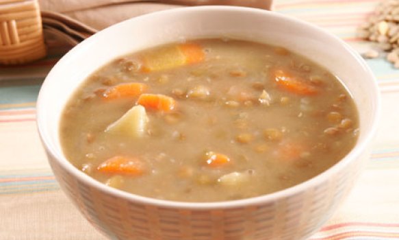 sopa de lentilha