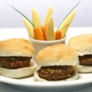 Hambúrguer de aveia Hambúrguer de aveia