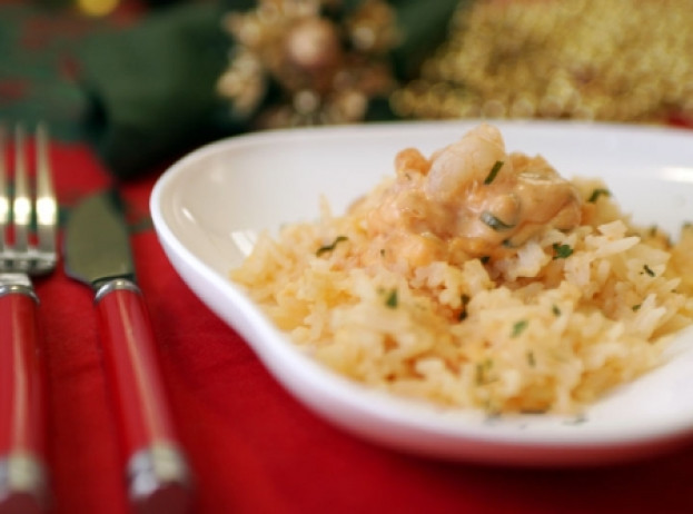 Arroz com Camarão Arroz com Camarão