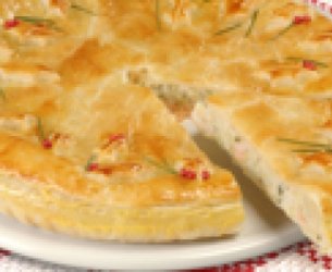Torta de Palmito e Presunto