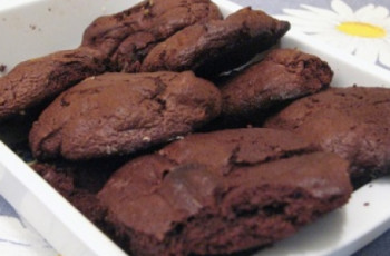 Cookies de Chocolate Meio Amargo