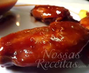 Asinhas de Frango com Molho Agridoce