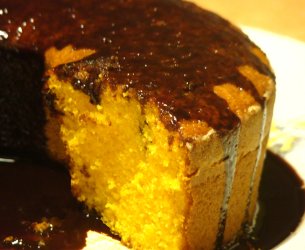 Bolo de Cenoura de Liquidificador