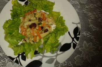 Salada Natalina de Bacalhau