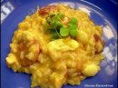 Risoto de Linguiça com champignons e Tomate Seco