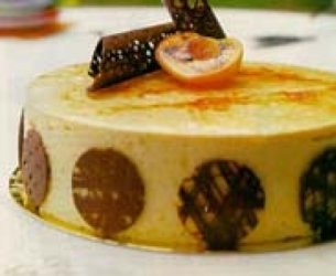 Bolo mousse de pêssego