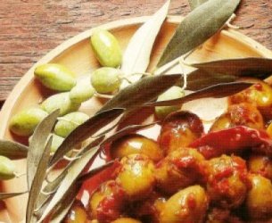 Salada Quente de Azeitonas