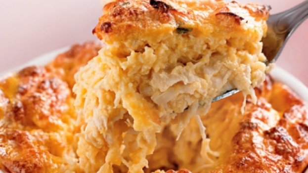 Escondidinho de Frango com Creme de Milho Escondidinho de Frango com Creme de Milho