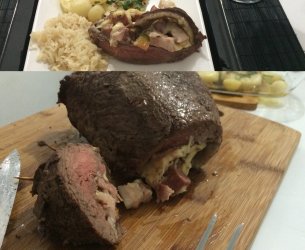 Picanha Invertida Recheada