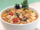 Sopa de Legumes com Frango Leve