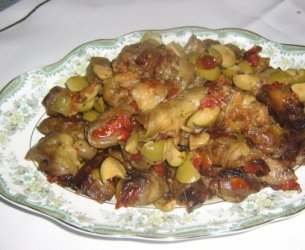 Antepasto de Berinjela com Tomate Seco