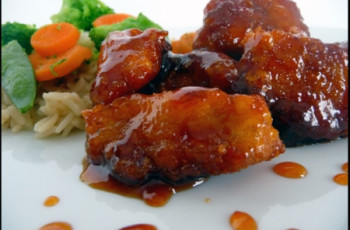 Frango Sweet and sour