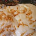 Filé ao Molho de Queijo com Alho Frito