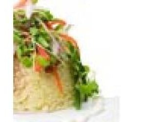 Salada de mousseline de queijo