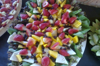 Salada de Frutas com Alface