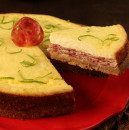 Cheesecake Salgado de Salame Italiano