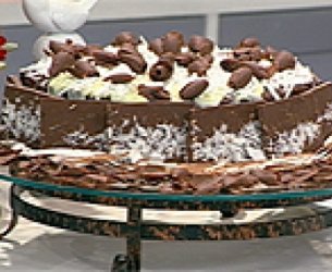 Bolo Prestigio com Ganache
