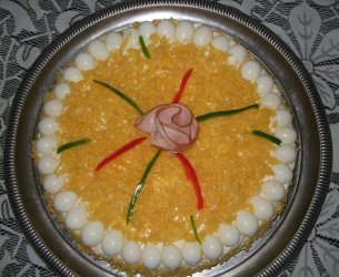 Torta de Pão de Forma com Glacê Salgado