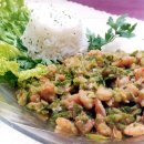 Abobrinha à Chinesa com Camarão