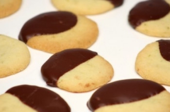 Cookies de Laranja com Chocolate