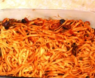 Tagliarini a Putanesca