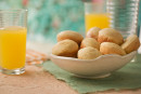 Pão de Queijo com Biscoito Crackers