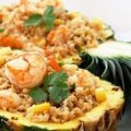 Arroz Tailandês no Abacaxi