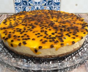 Cheesecake de Maracujá
