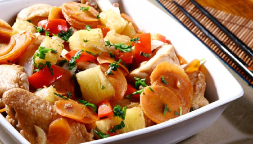 Frango à Oriental Frango à Oriental