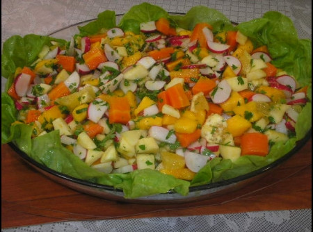 Receita de Salada Tropical d'humorcego - humorcego | CyberCook