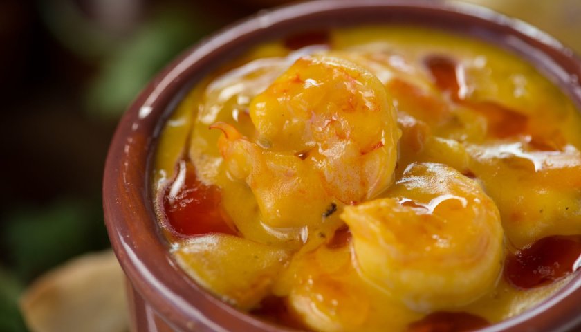 Moqueca de camarão